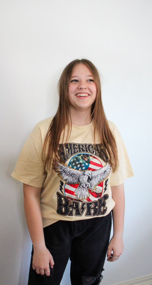 American babe t-shirt