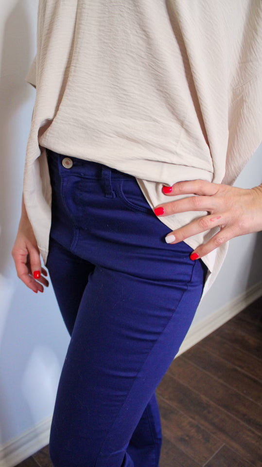 Blue flare  jeans