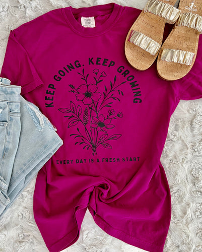 Keep Going, Keep Growing Tee