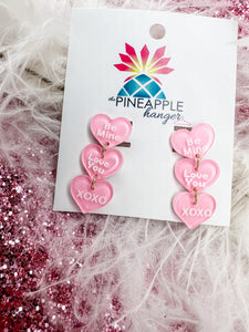 Conversation Heart Earrings